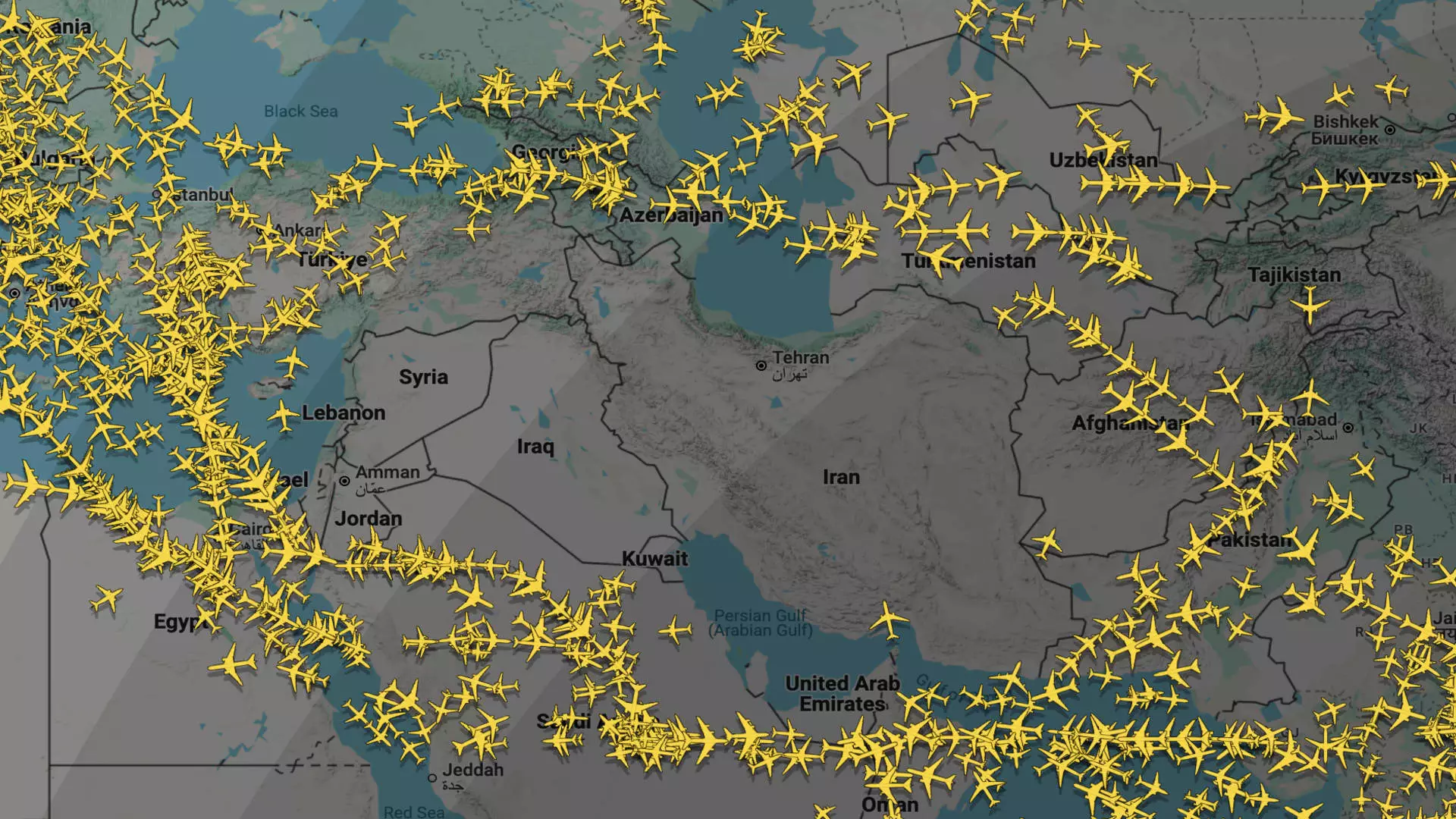 Turmoil in the Skies: Aviation Disruptions Amidst Middle East Conflicts